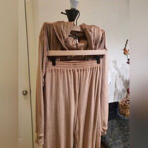 Skims Velour Tracksuit Small New NWT